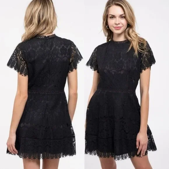 chinese dress ladies Corset Lace Up Fit and Flare Mini Dress main image 1